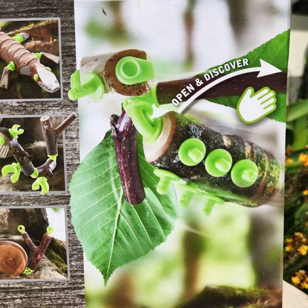 HABA Terra Kids Connectors Backyard Nature Craft Kit STEM ENGINEERING EA…